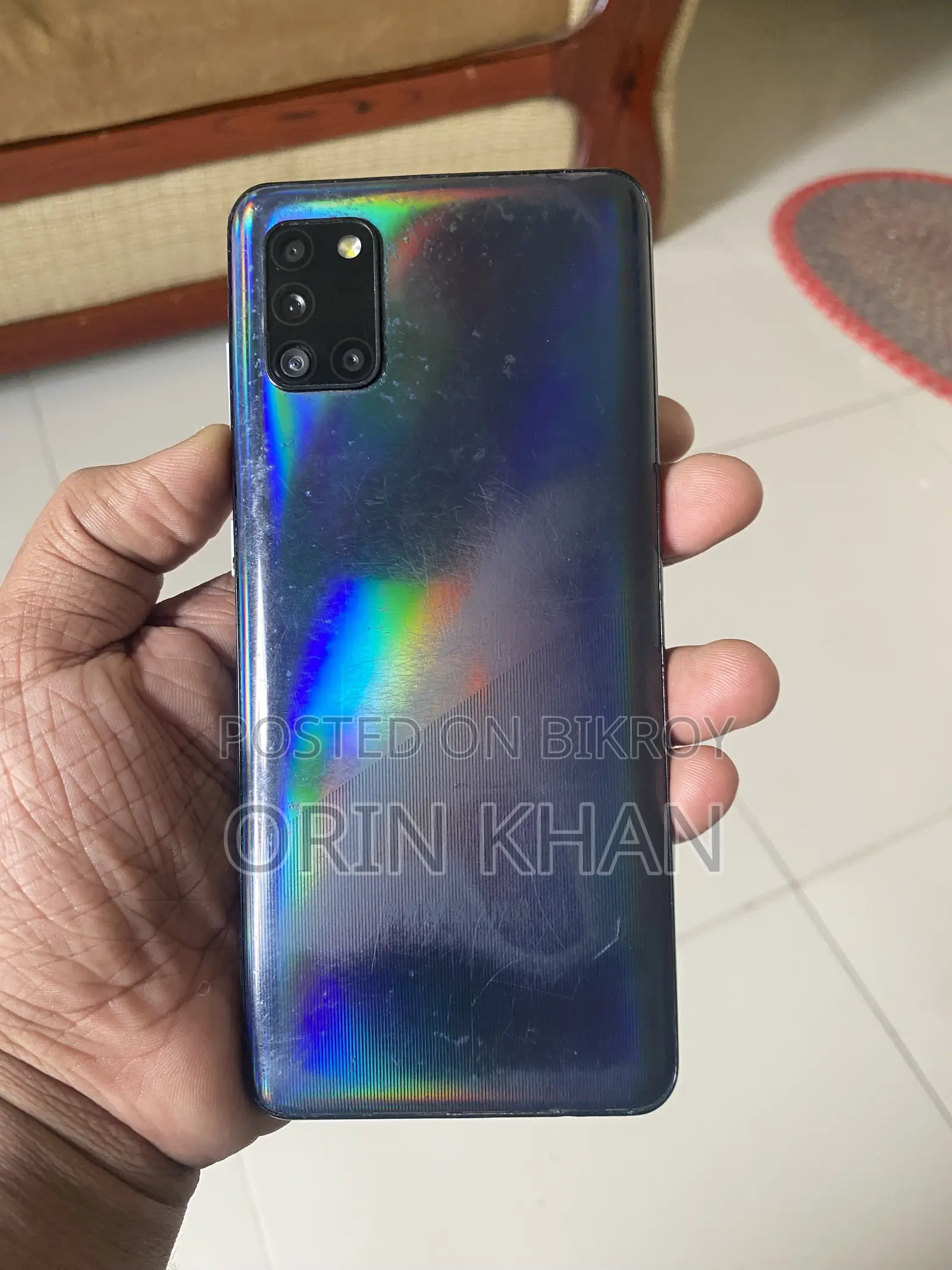 স্যামসাং গ্যালাক্সি এ৩১ ১২৮ জিবি ব্ল্যাক