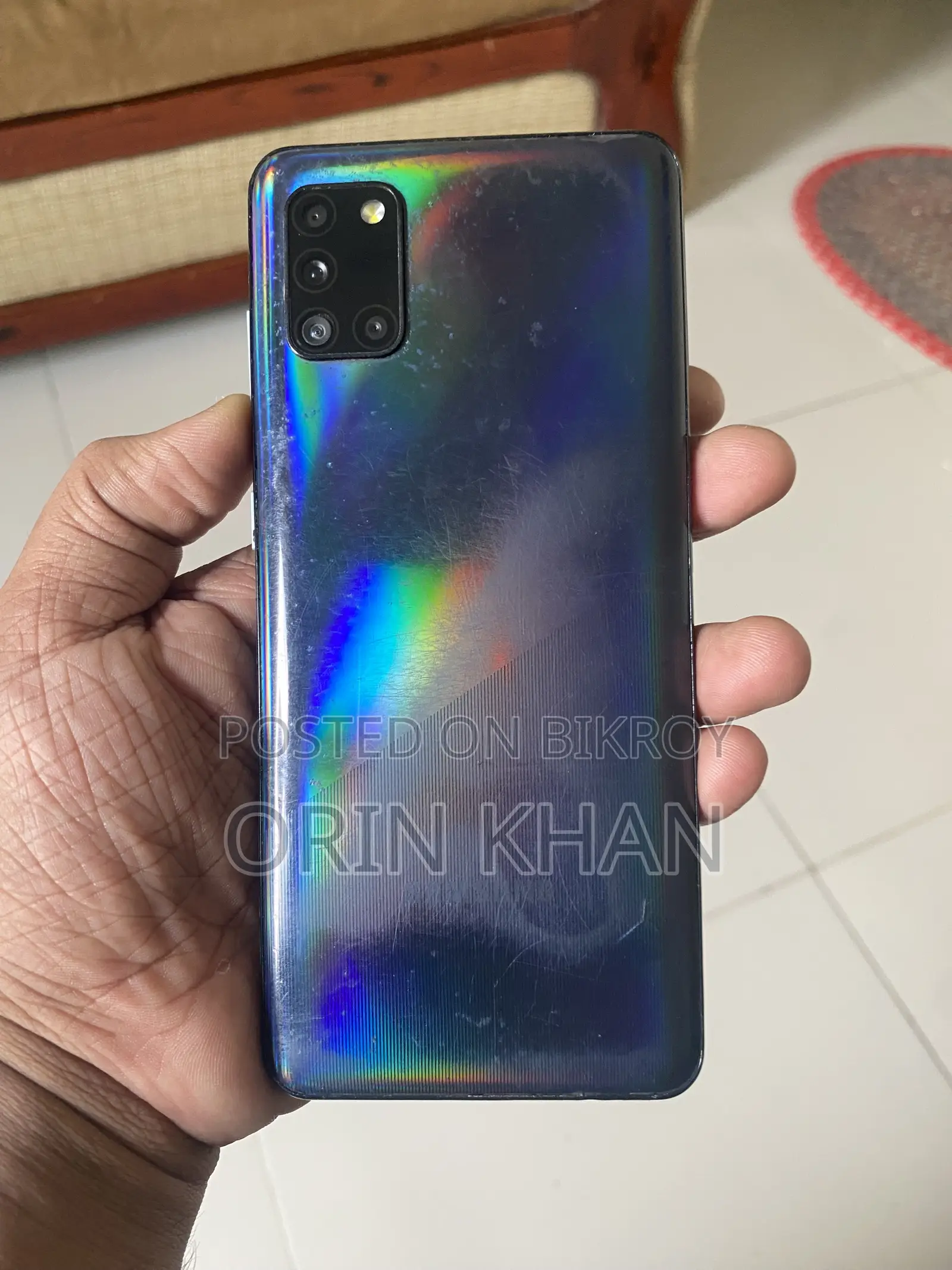 স্যামসাং গ্যালাক্সি এ৩১ ১২৮ জিবি ব্ল্যাক