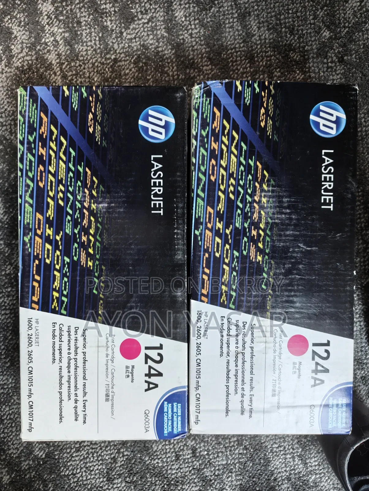 Hp Laserjet 124a Magenta