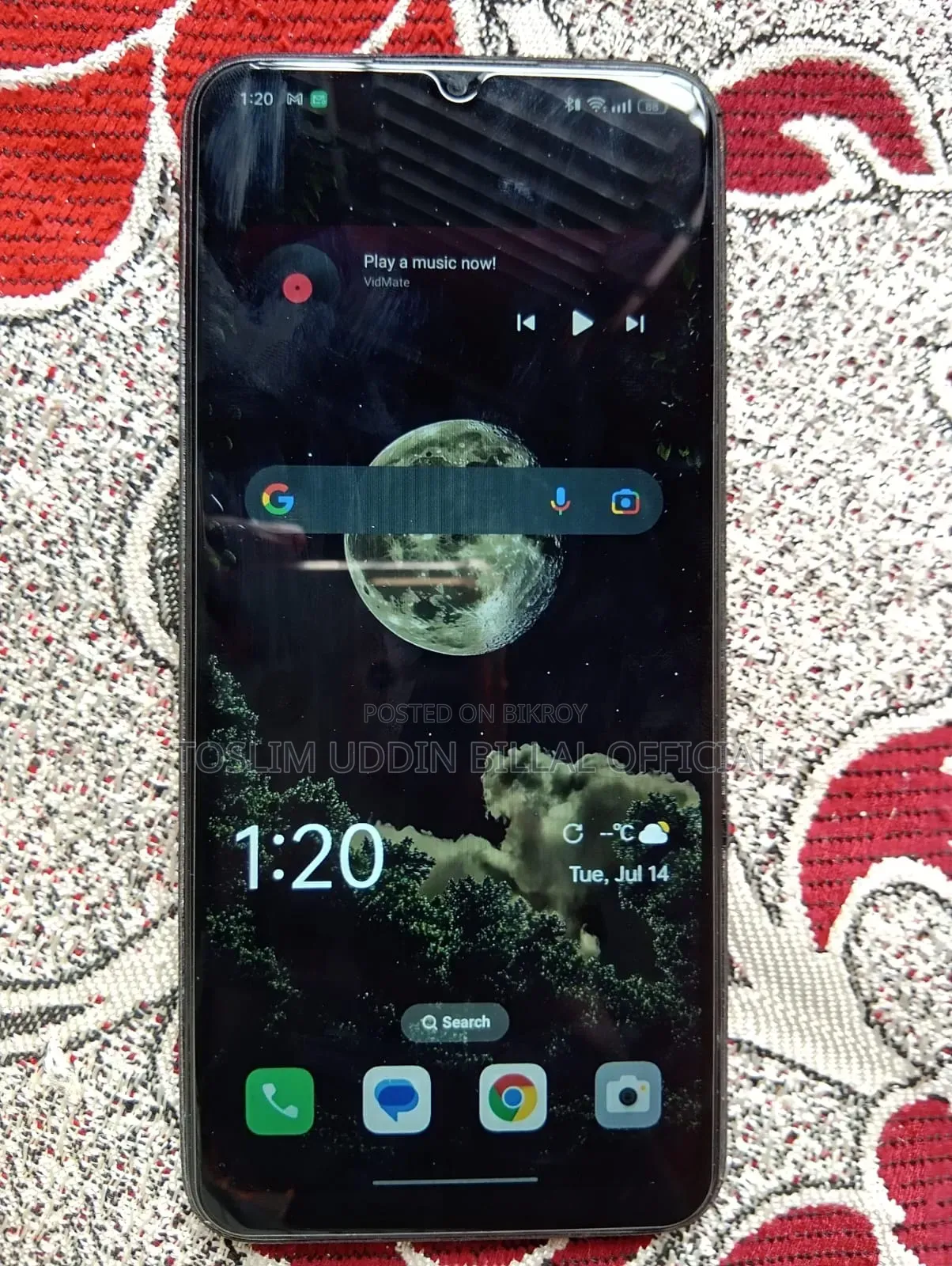 Oppo A17 64 GB Black