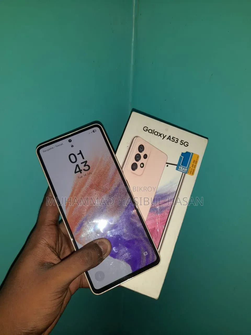 Samsung Galaxy A53 5G 128 GB Orange