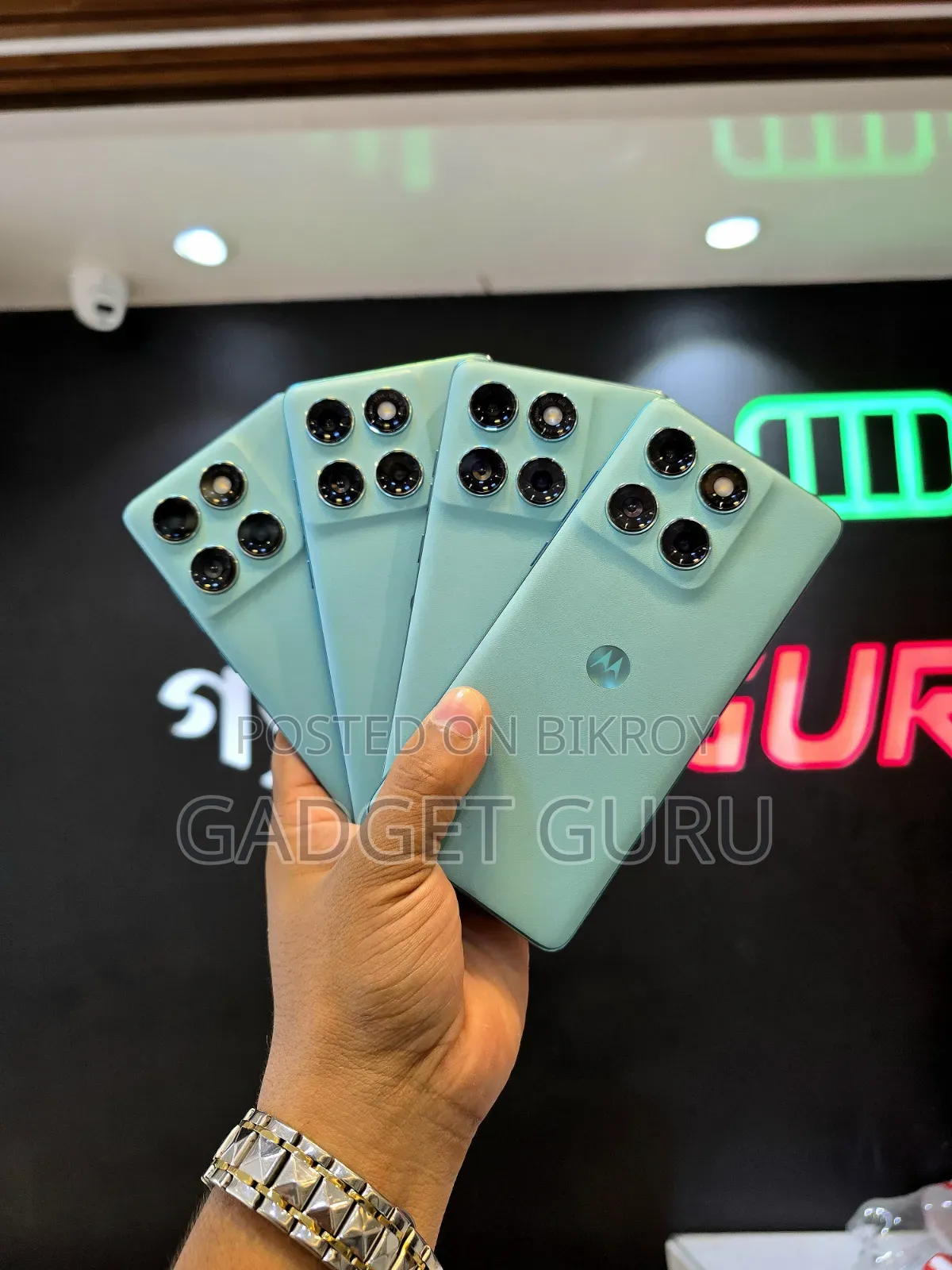 মটোরোলা এজ ৬০ ফিউশন ২৫৬ জিবি ব্লু
