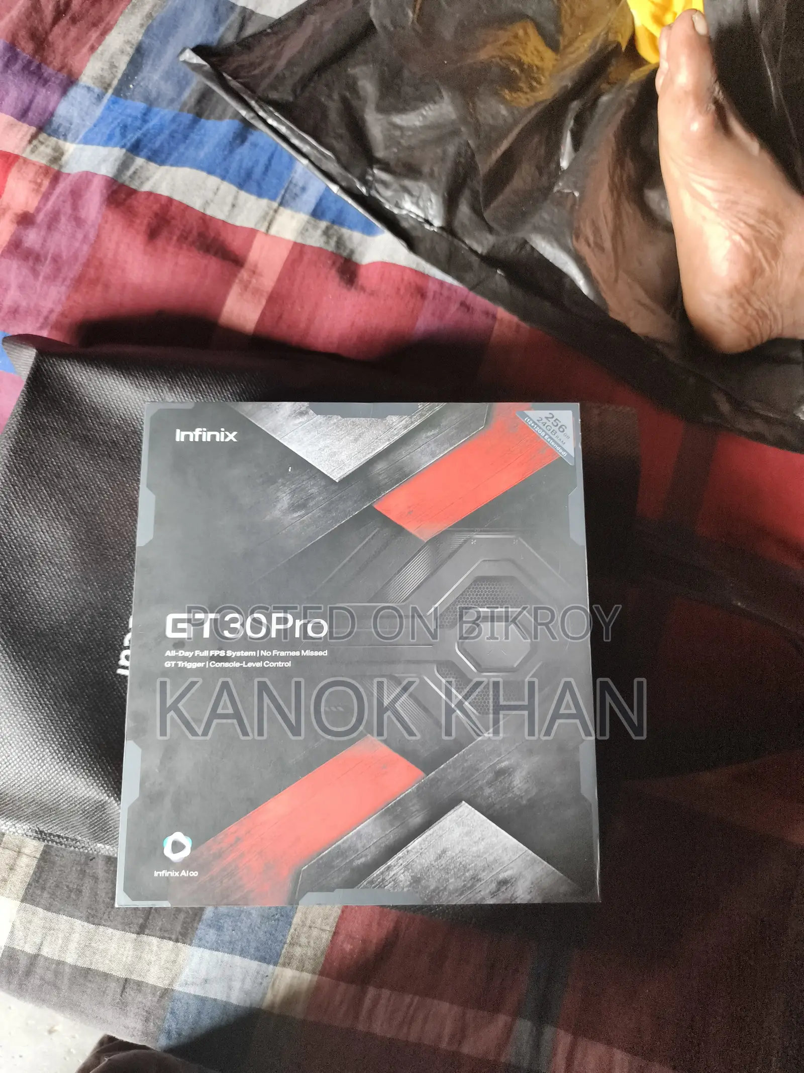 Infinix GT 30 Pro 256 GB Black