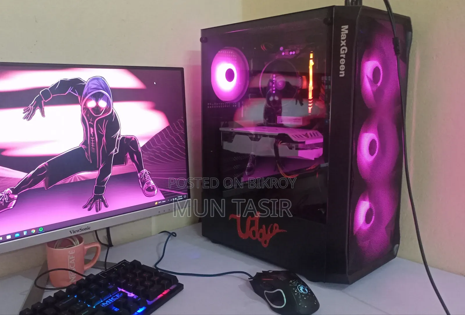 Desktop Computer MSI 8GB AMD Ryzen 5 SSHD+SSD 256GB
