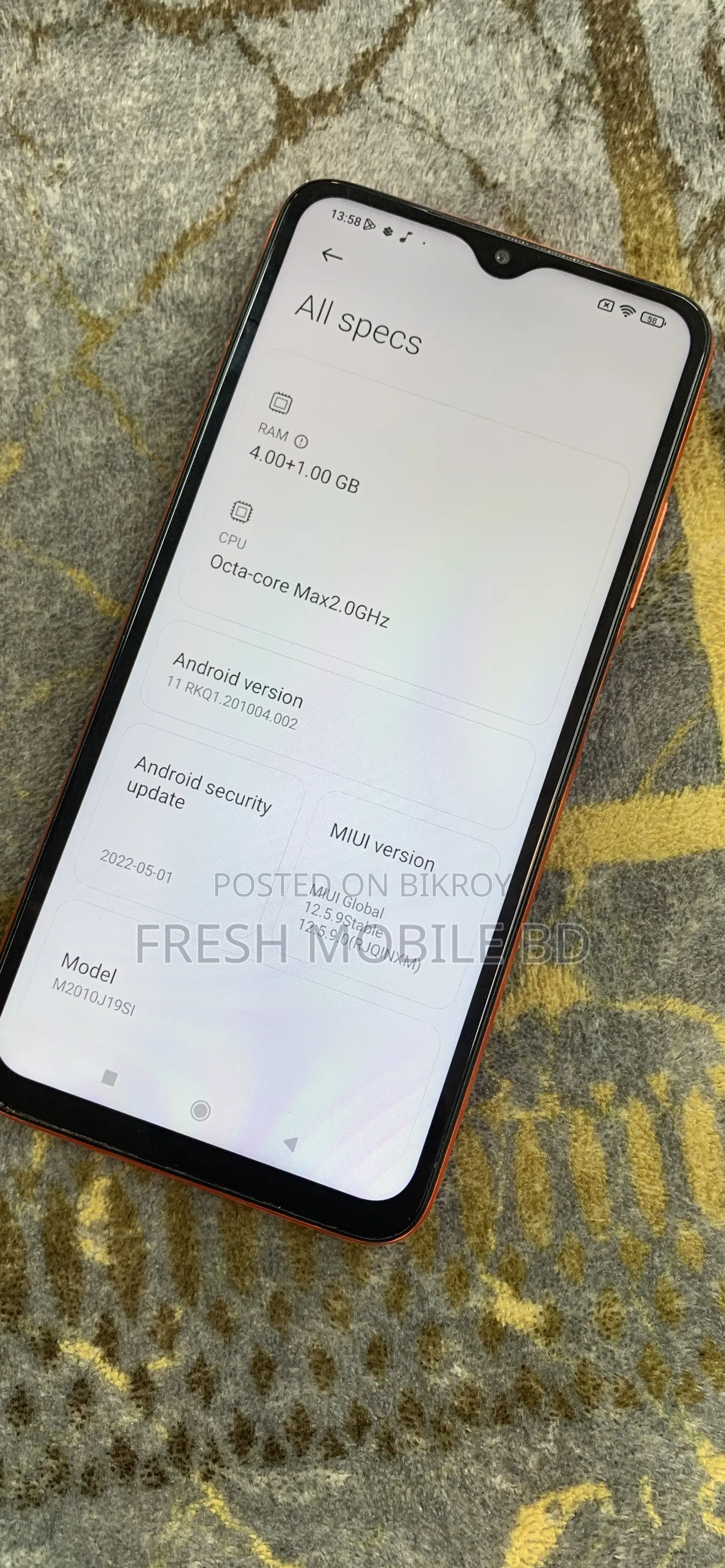 Xiaomi Redmi 9 Power 128 GB Red