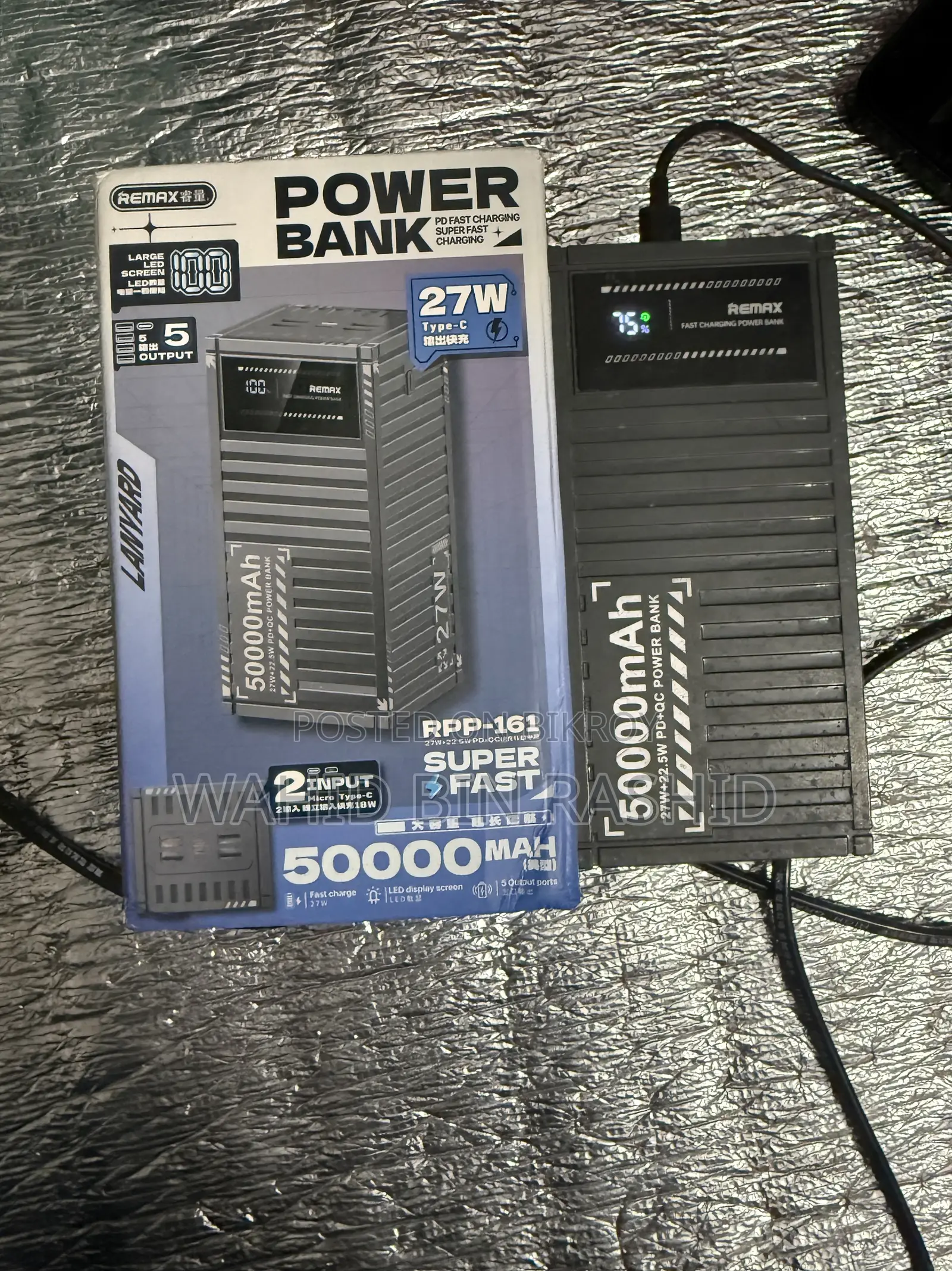 Power Bank Charger & Torchlight