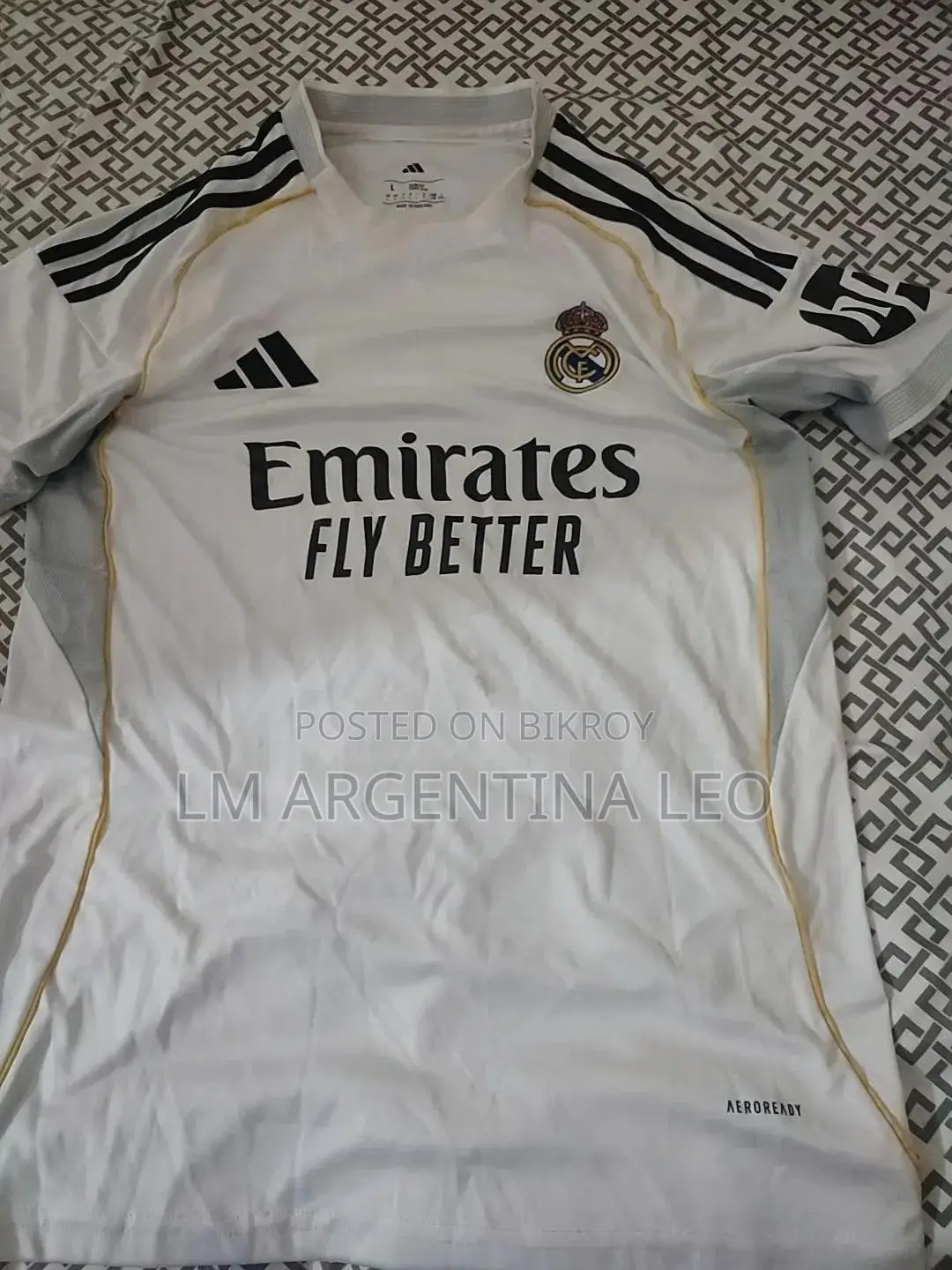 Real Madrid Cf Jersey Fan Version