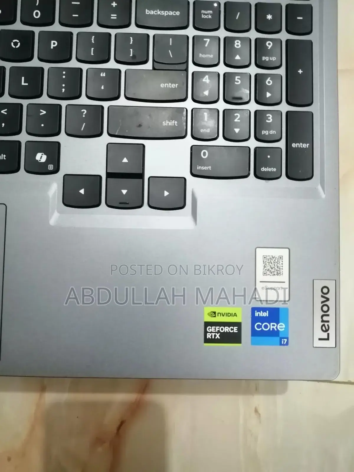 Laptop Lenovo LOQ 15IRH8 16GB Intel Core I7 SSD 512GB