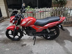 TVS Metro Plus 2017 Red