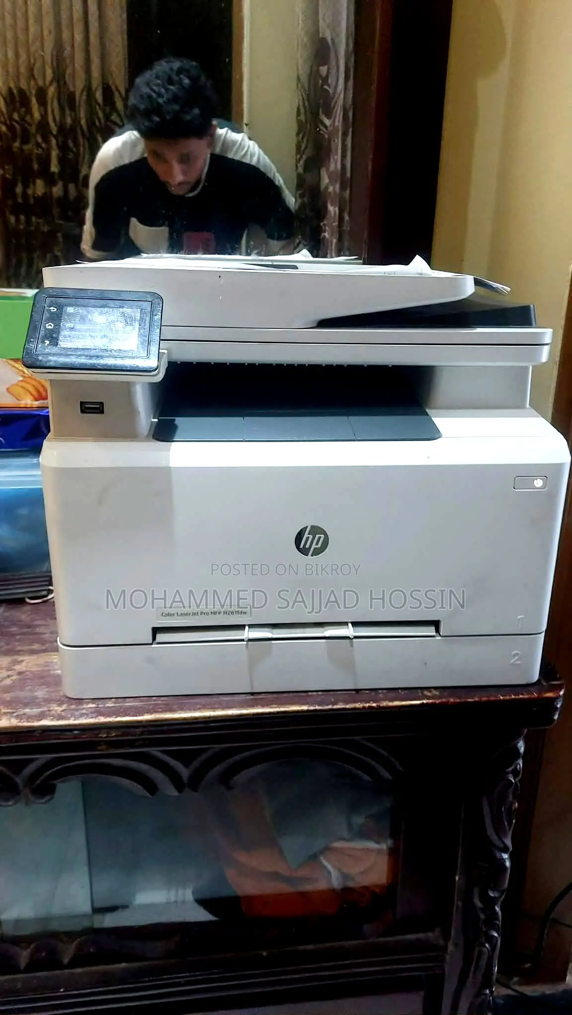 Hp Color Laserjet Pro Mfp M283fdw Multifunction Color Laser Printer