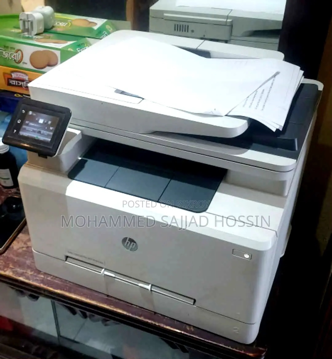 Hp Color Laserjet Pro Mfp M283fdw Multifunction Color Laser Printer