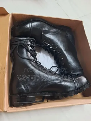 Police Leather Boots