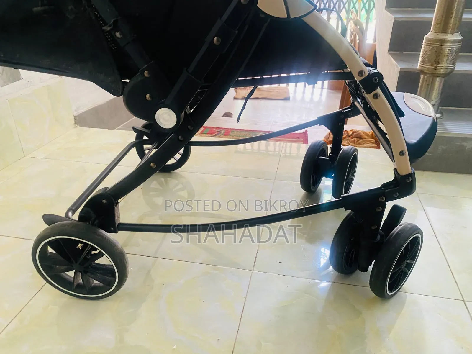 C3 Baby Trolley And Rocking Chair Full Fresh Condition