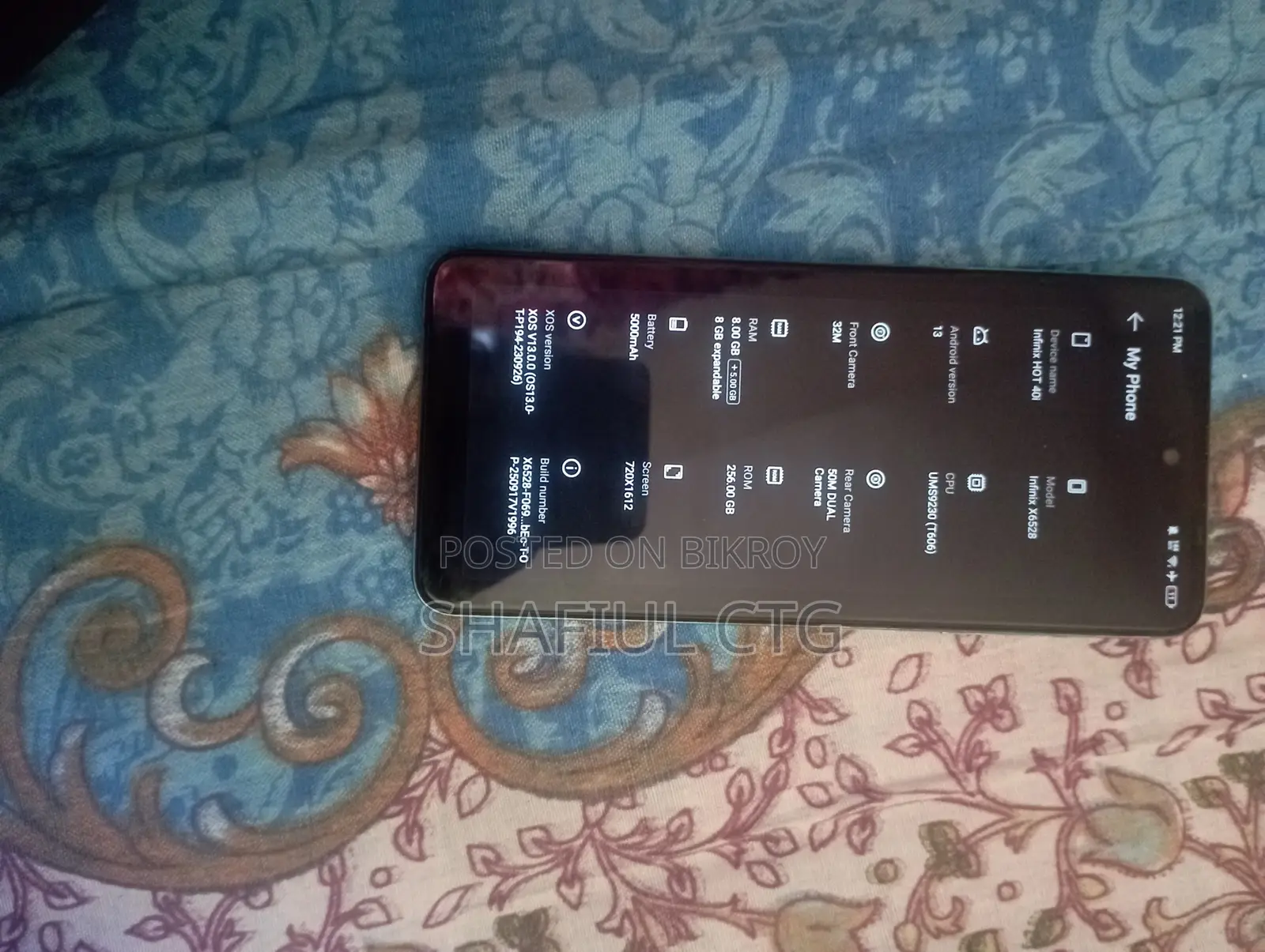 Infinix Hot 40i 256 GB