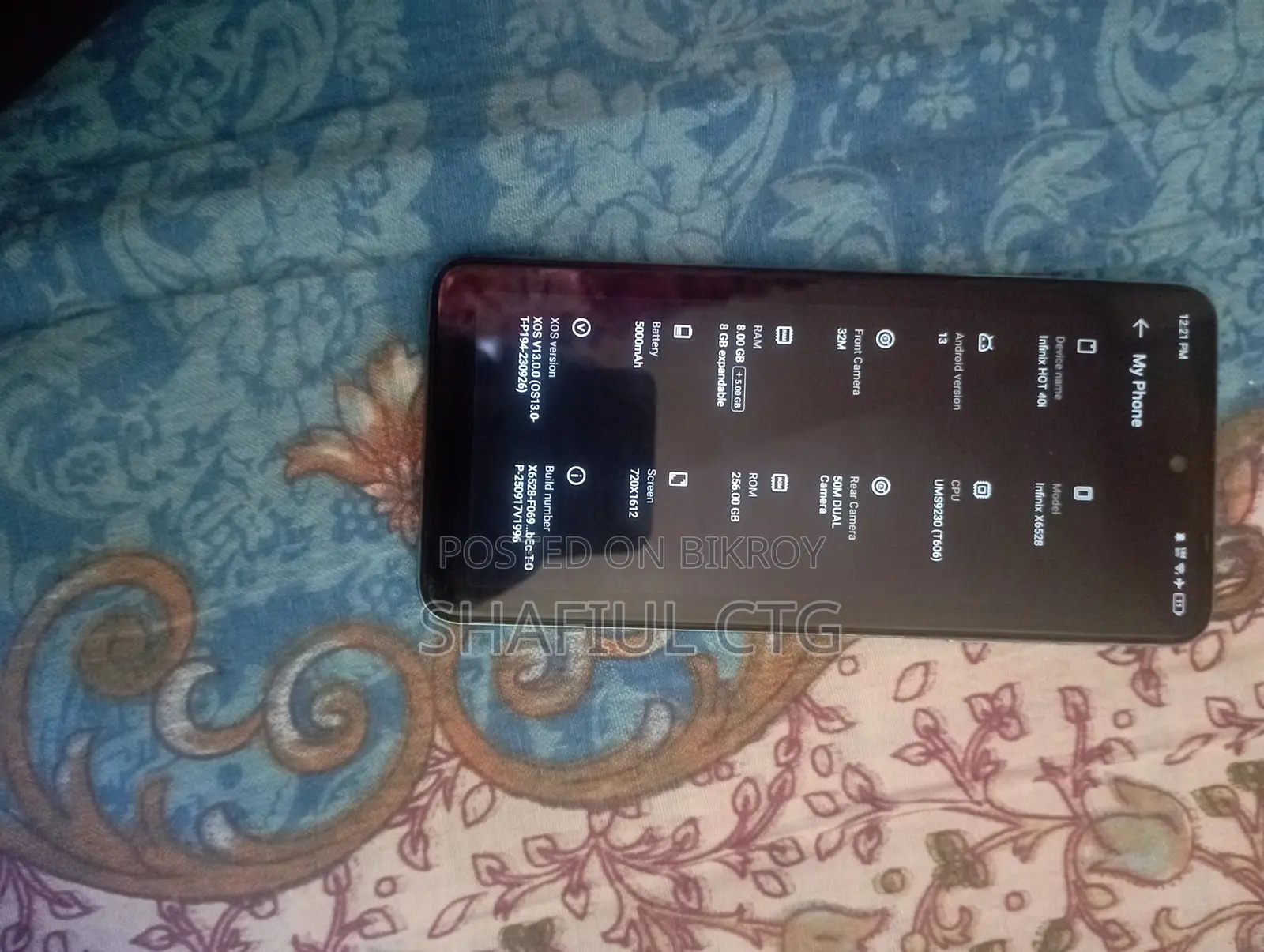 Infinix Hot 40i 256 GB
