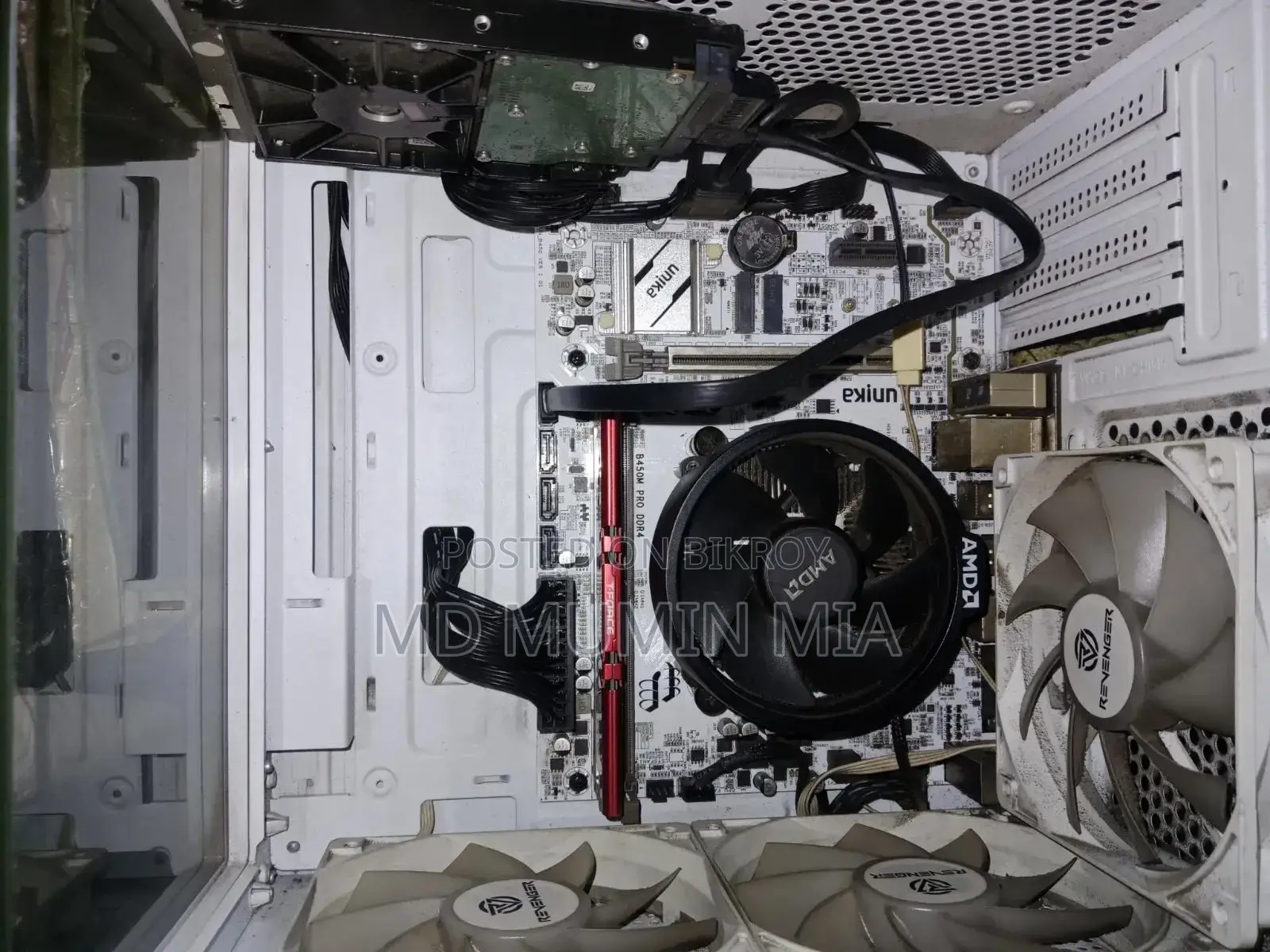 Desktop Computer 8GB AMD Ryzen 5 Hard Disk Drive 500GB