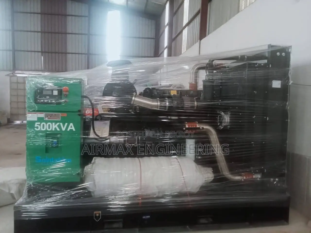 Lambert 500 Kva / 400 Kw Open-Type Diesel Generator