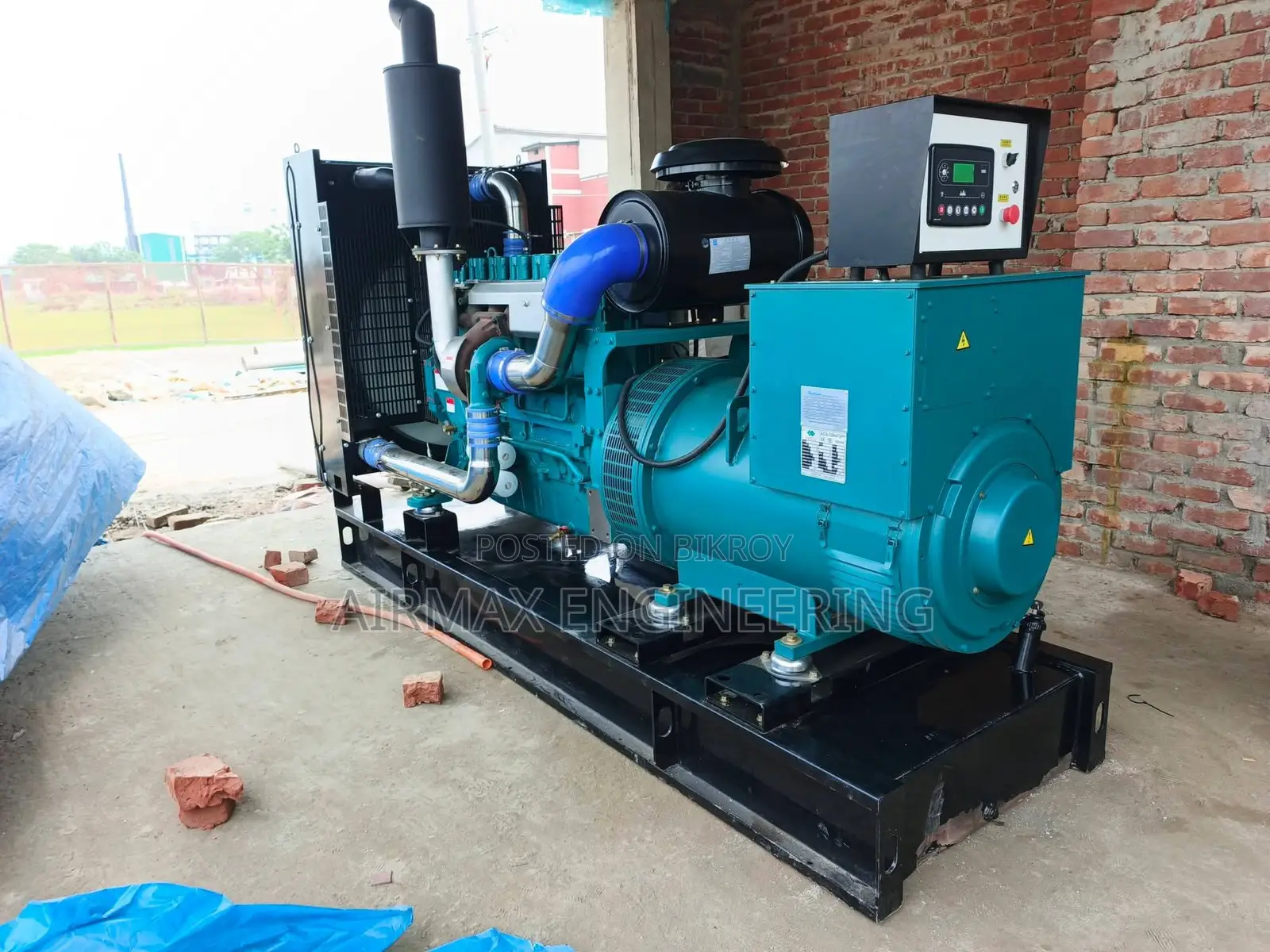 Lambert 500 Kva / 400 Kw Open-Type Diesel Generator