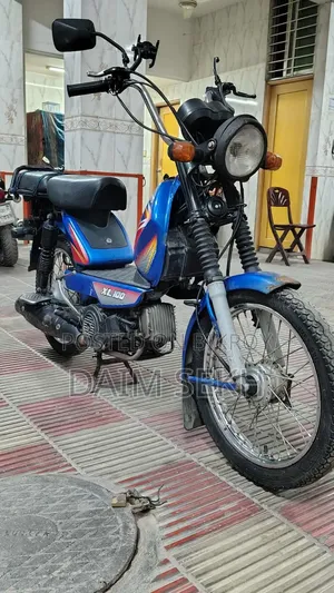 TVS XL 100 2018 Blue