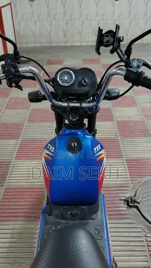 TVS XL 100 2018 Blue