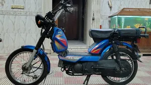 TVS XL 100 2018 Blue