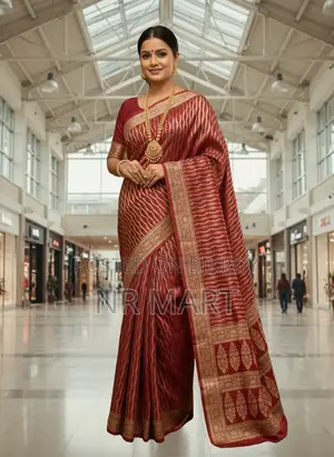 প্রিমিয়াম জাপানি সিল্ক শাড়ি এবং ব্লাউজ পিস