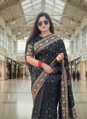 Premium Japanese Silk Saree and Blouse Piece