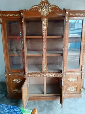 Original Teak Wood Showcase for Sale