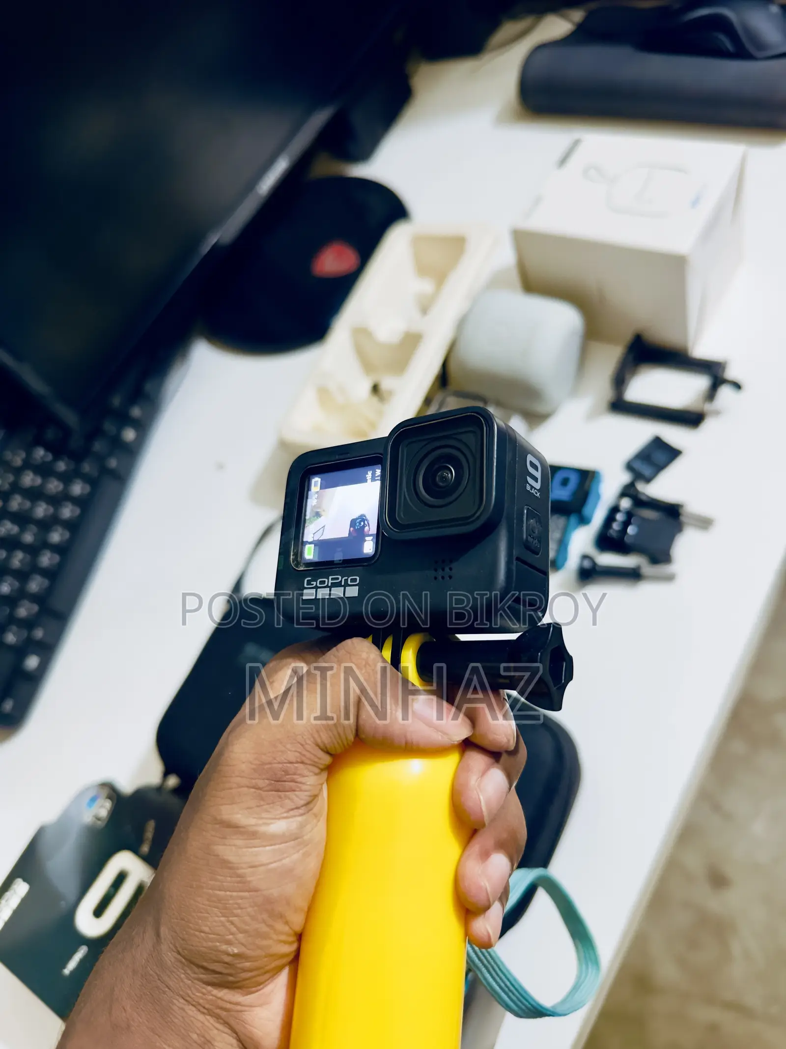 GoPro Hero 9 Like New with everything.