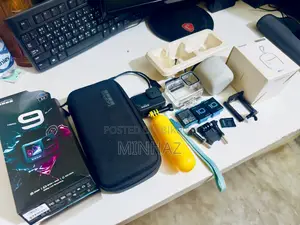 GoPro Hero 9 Like New with everything.