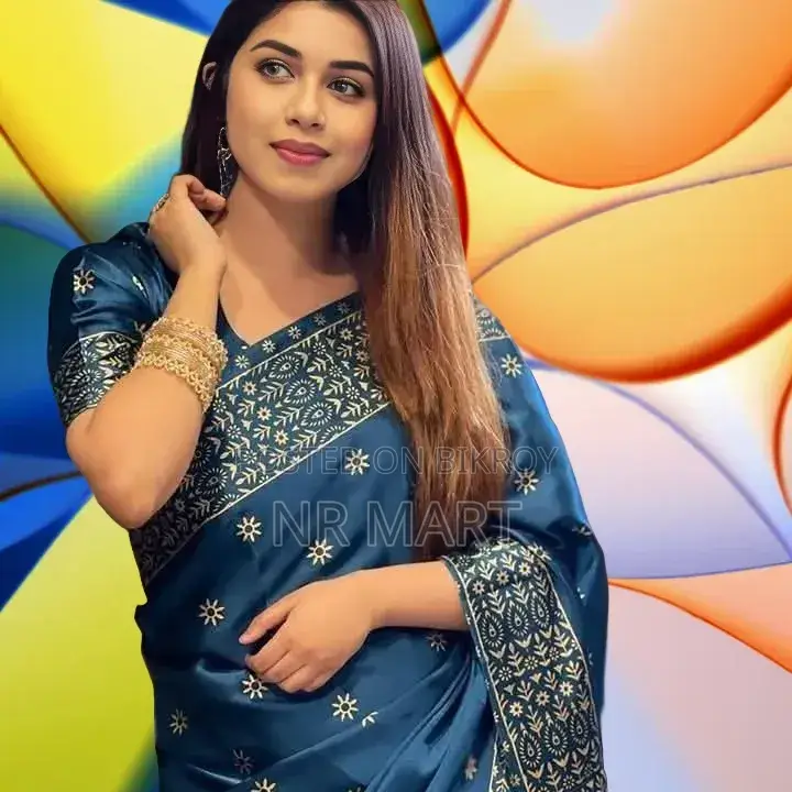 Premium Japanese Silk Saree (with Blouse Piece)