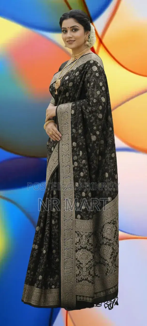 Premium Japanese Silk Saree (with Blouse Piece)