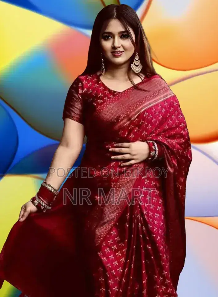 Premium Japanese Silk Saree (with Blouse Piece)