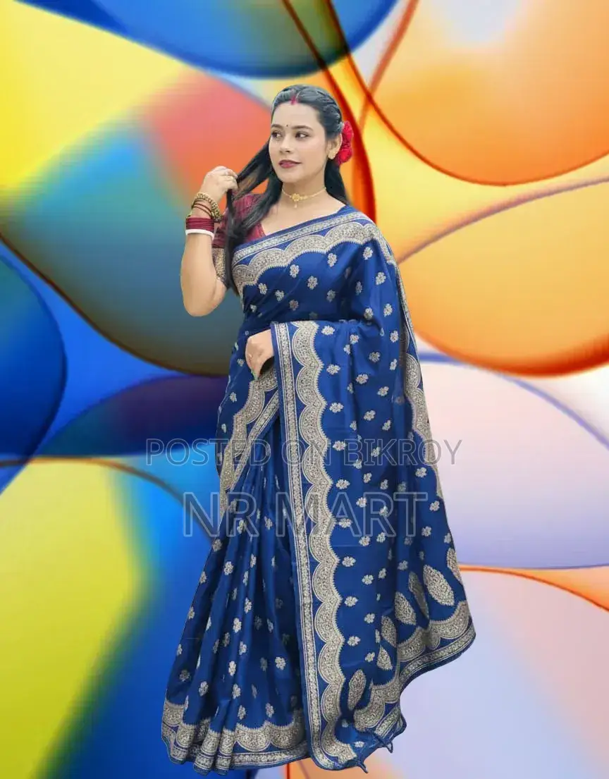 Premium Japanese Silk Saree (with Blouse Piece)