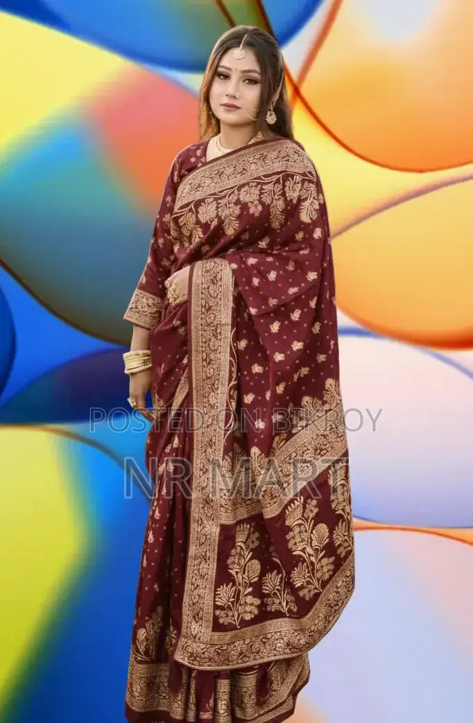 Premium Japanese Silk Saree (with Blouse Piece)