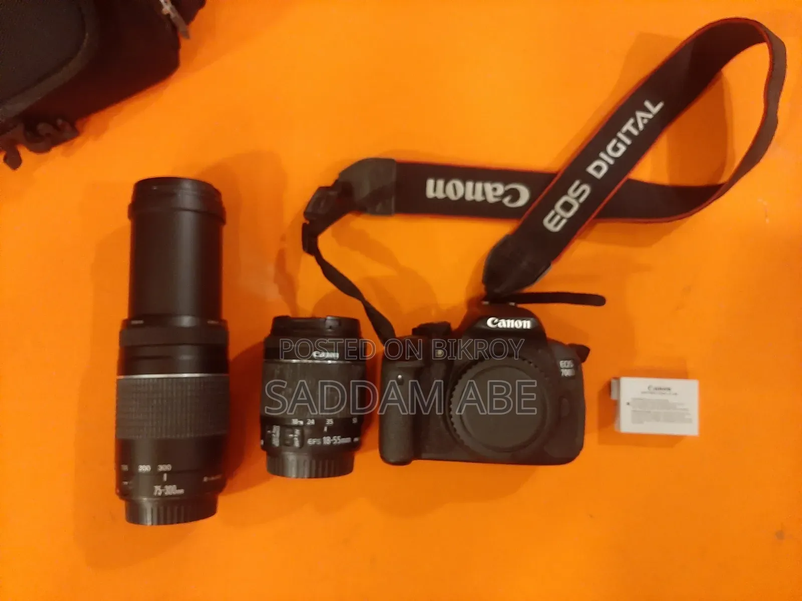 Cannon 700d With Zoom Lens And 58 Lens