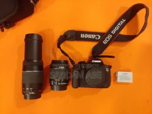 Cannon 700d With Zoom Lens And 58 Lens
