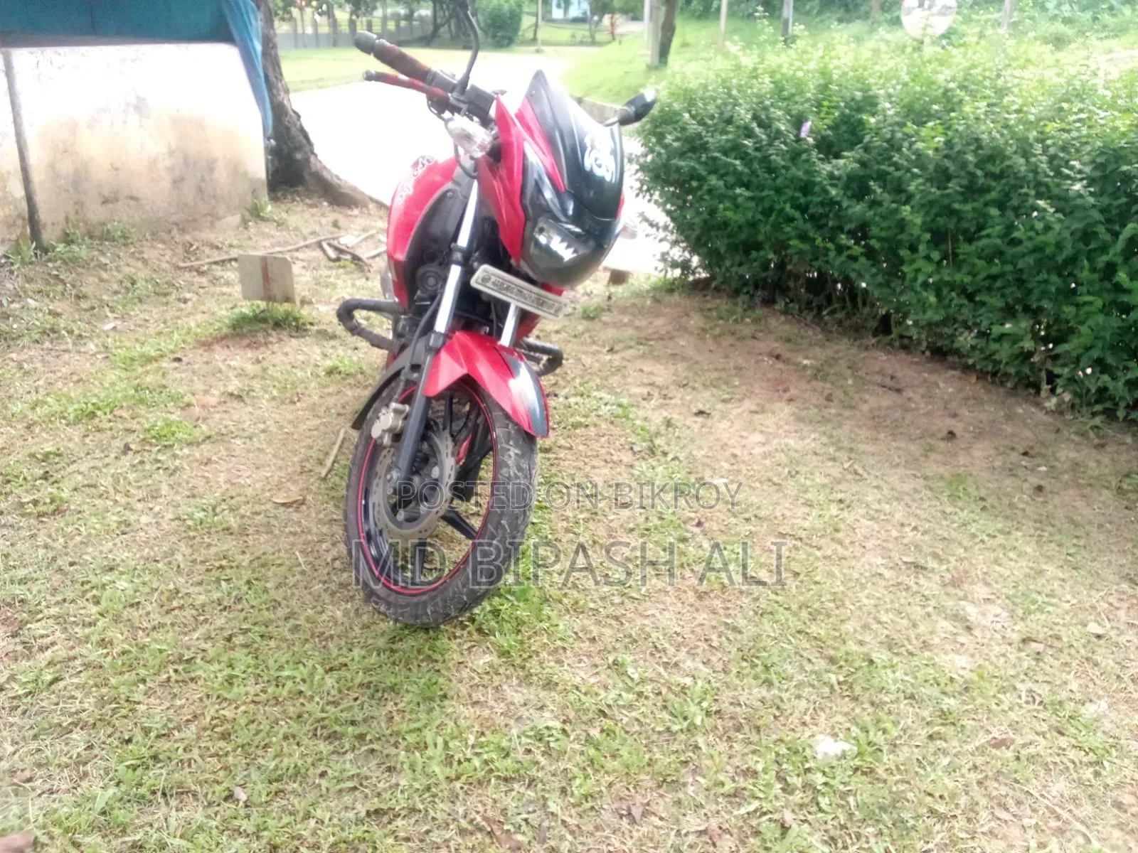 TVS Apache RTR 160 2V 2016 Red
