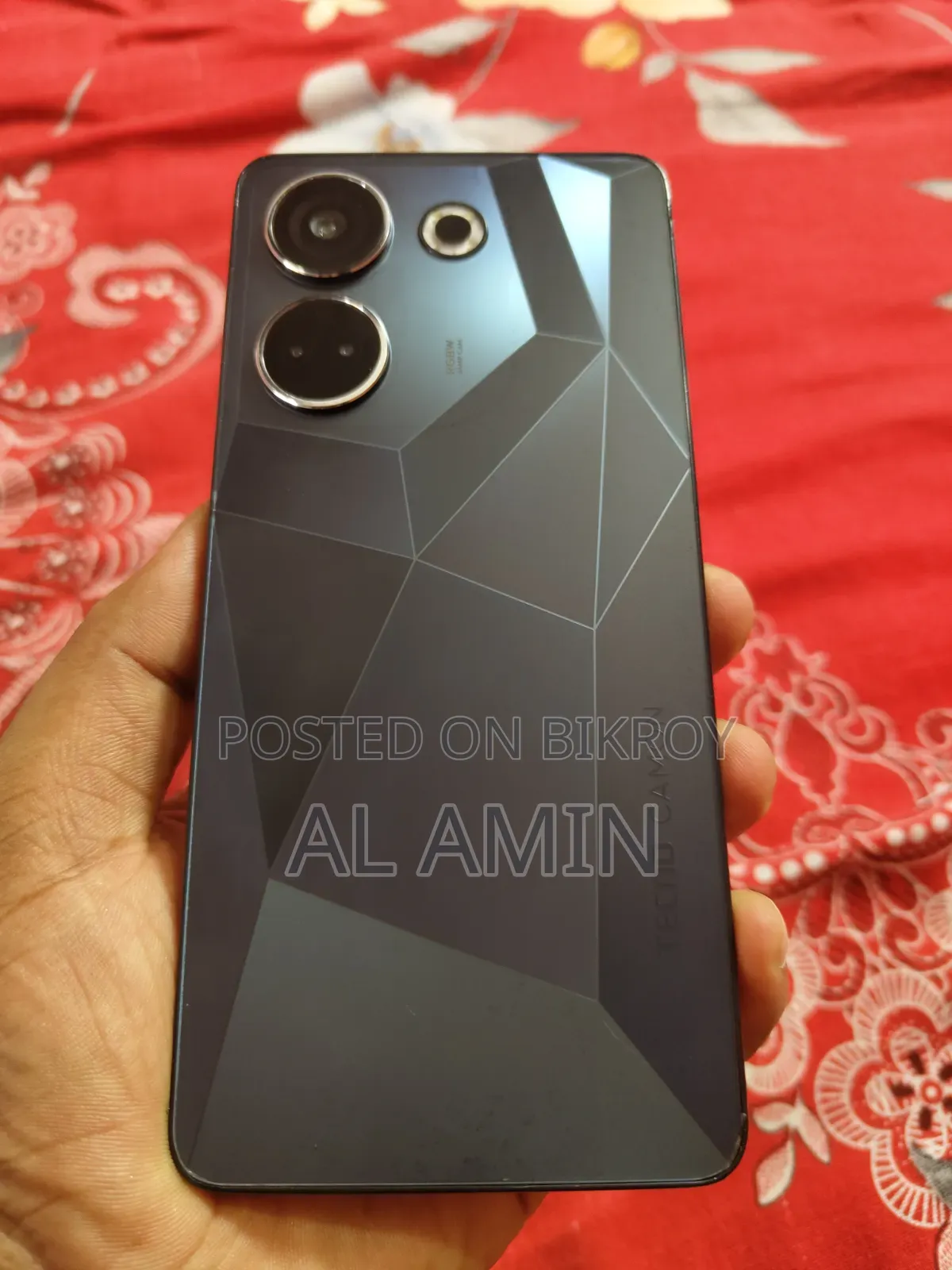 টেকনো ক্যামন ২০ প্রো ২৫৬ জিবি কালো