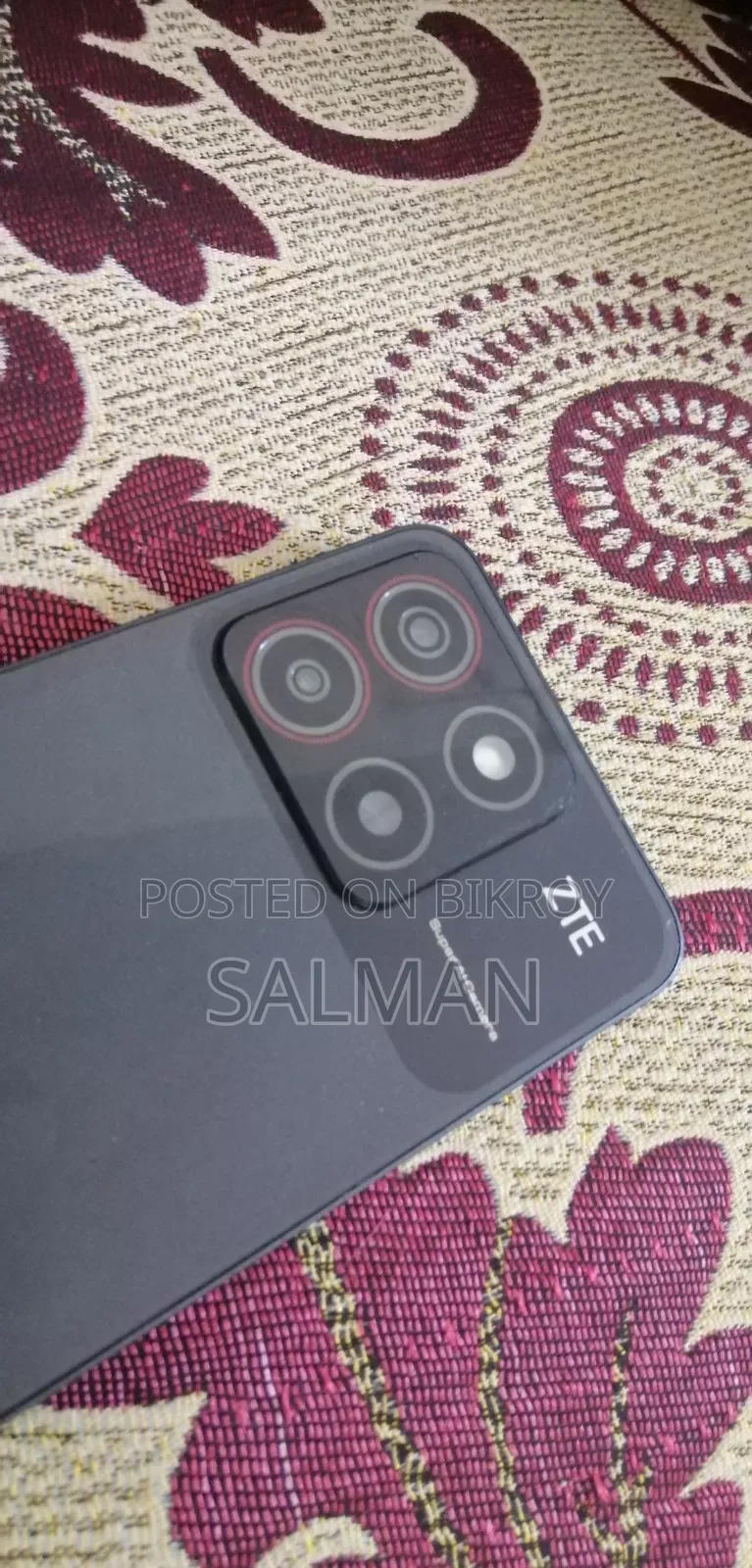 জেডটিই ব্লেড এ৩৫ ৬৪ জিবি কালো