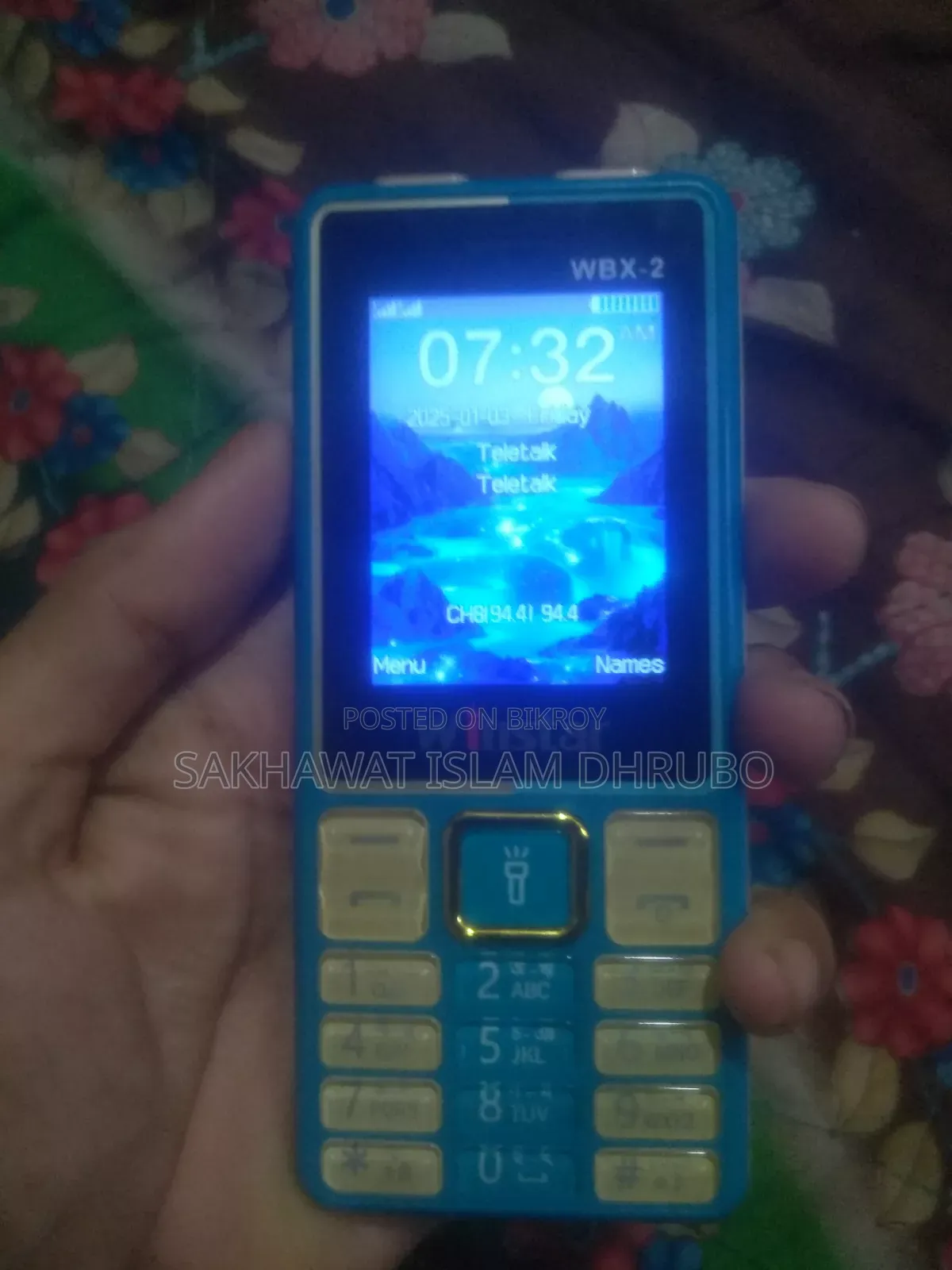 Mobile Phone Blue