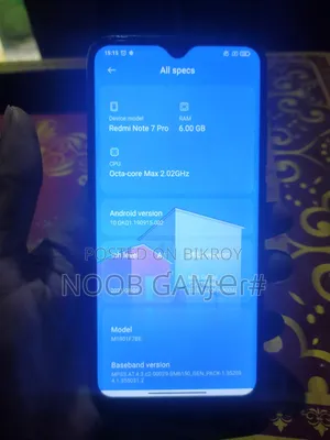 Xiaomi Redmi Note 7 Pro 128 GB Blue