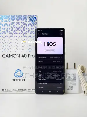 Tecno Camon 40 Pro 4G 256 GB Gray