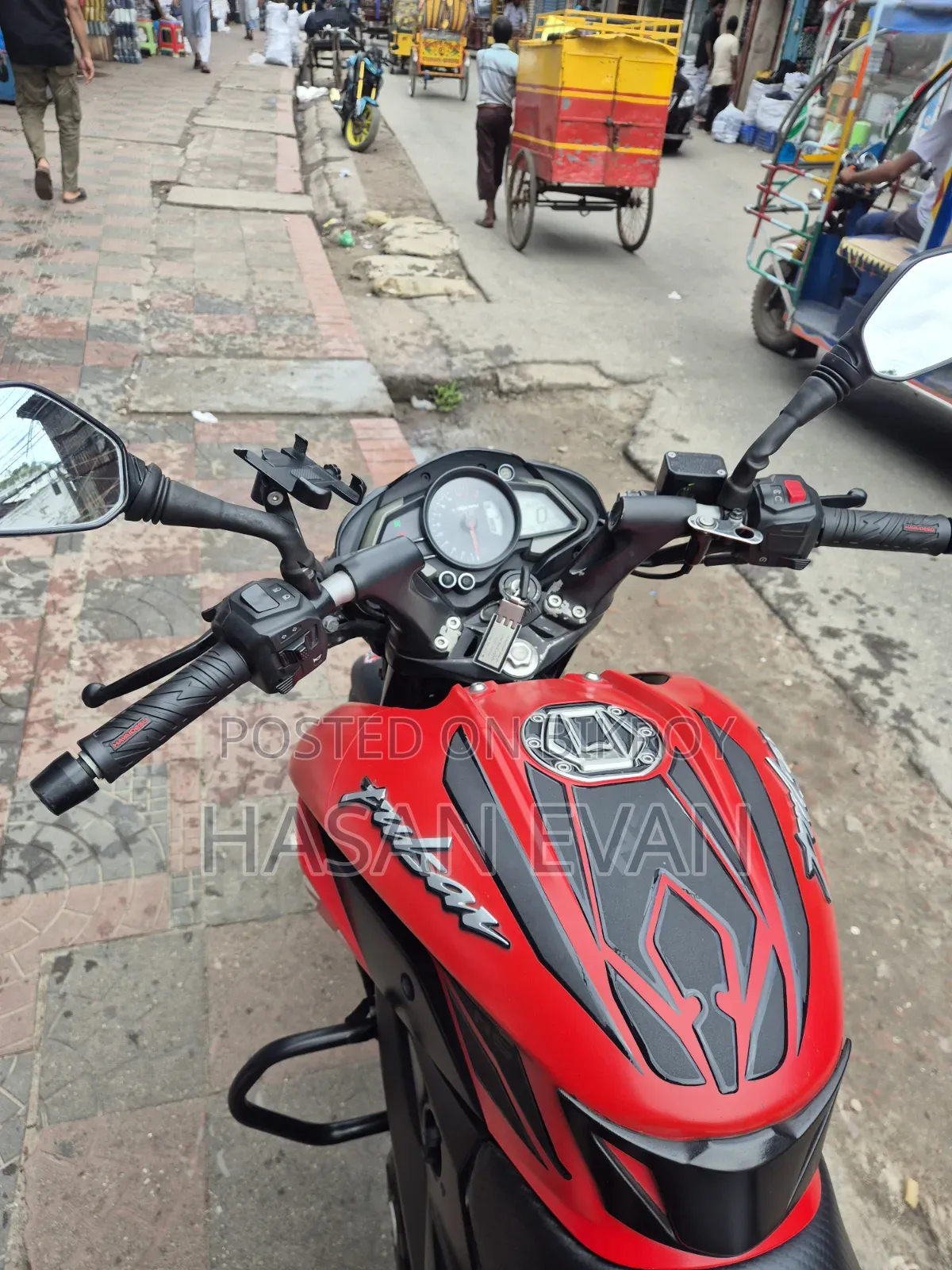 Bajaj Pulsar NS 160 2021 Red