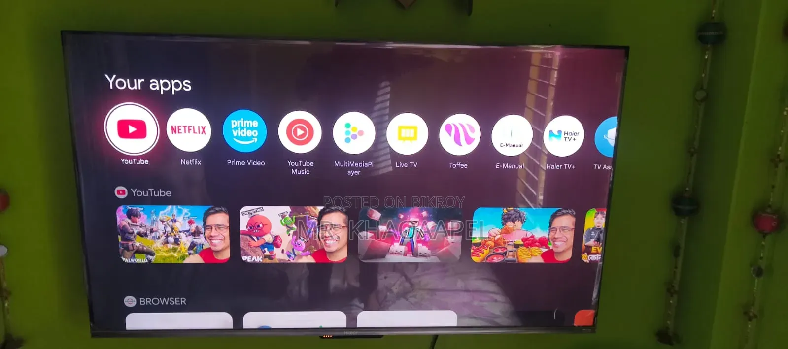 Haier 56 Inch Tv