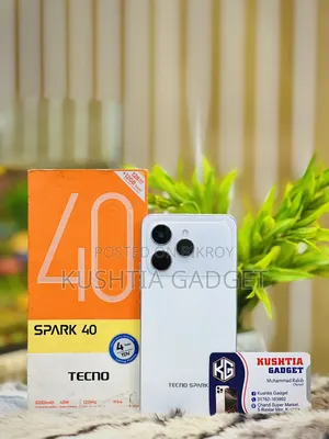 Tecno Spark 40 128 GB White