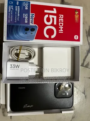 Xiaomi Redmi 15C 4G 128 GB Black