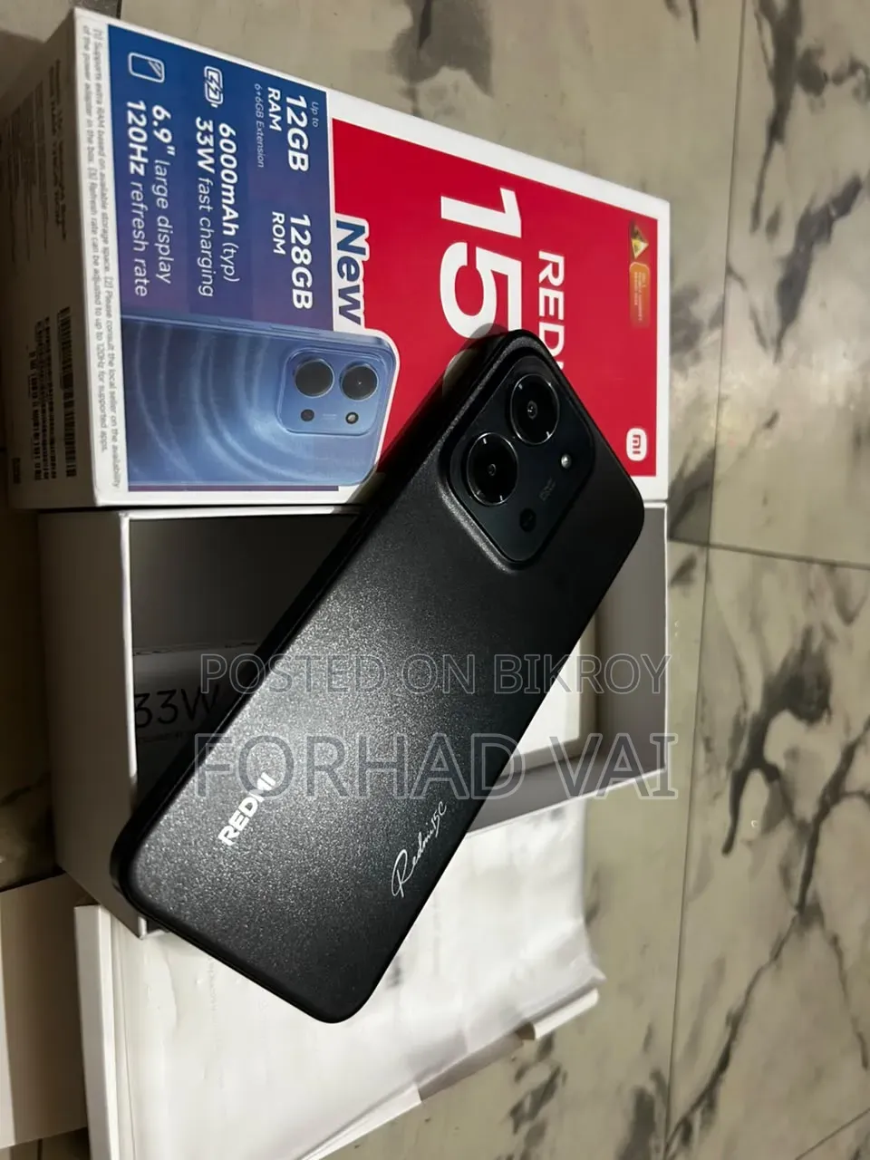 Xiaomi Redmi 15C 4G 128 GB Black