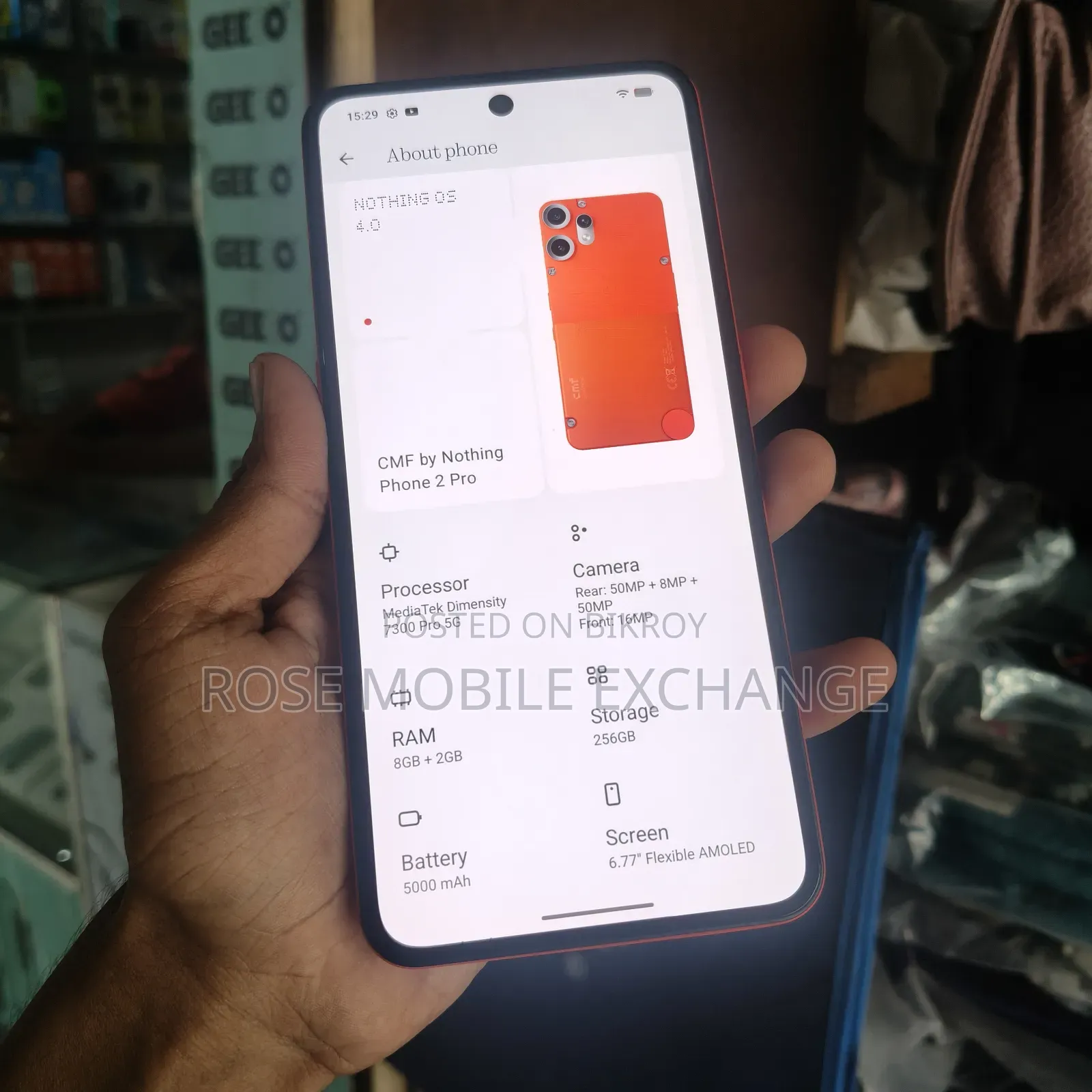 নাথিং ফোন সিএমএফ ফোন ২ প্রো ২৫৬ জিবি