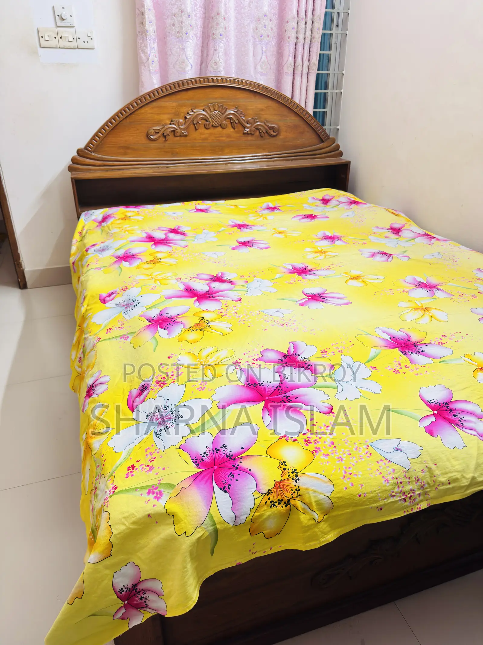 Teak Wood Bed
